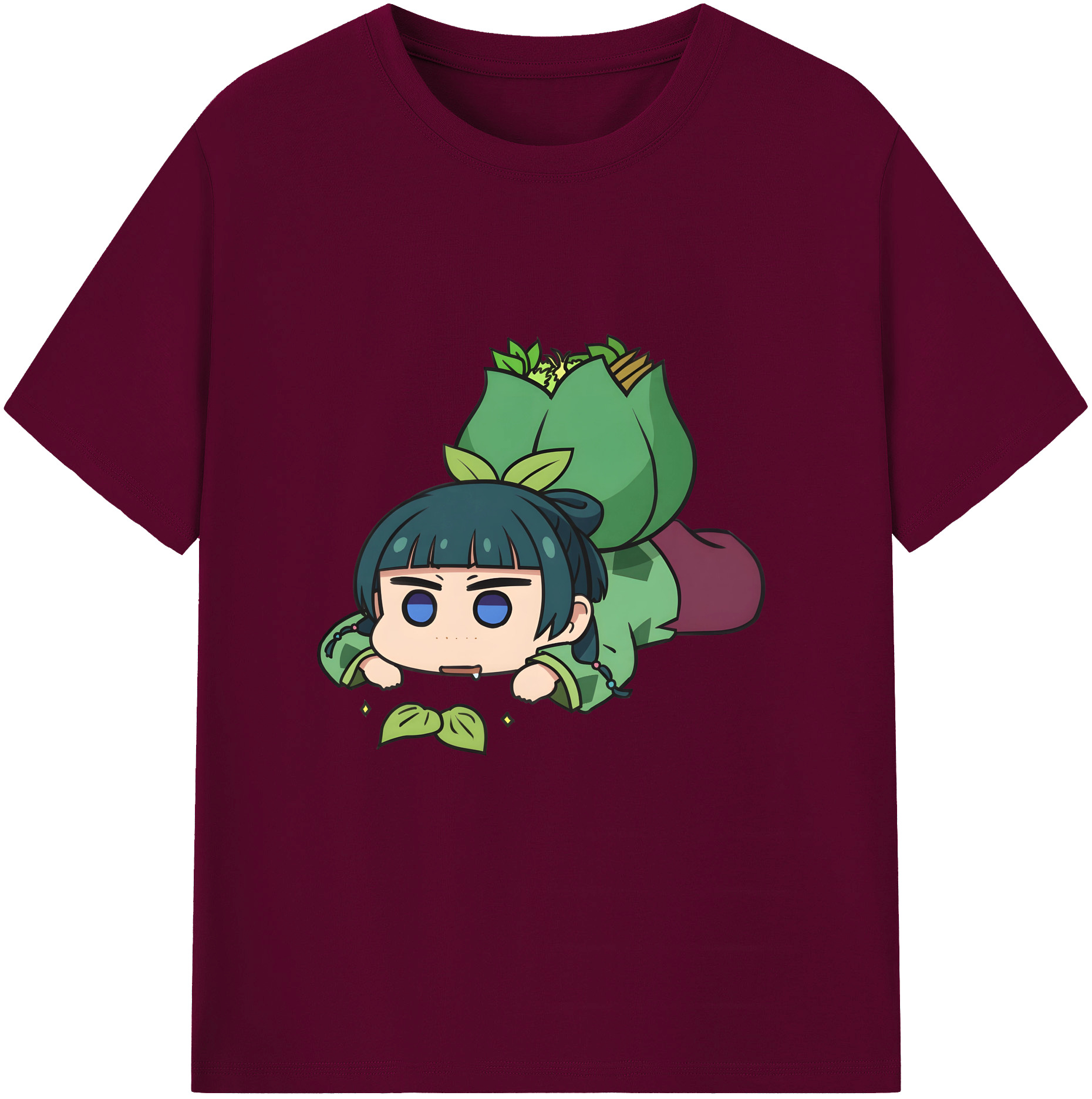 （画像用） 薬屋のひとりごと The Apothecary Diaries レディースカジュアルプリントTシャツ（綿100％）